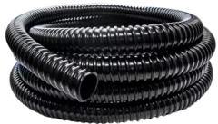 Evolution Aqua Spiral Hose Black 12mm (Steel Wound) per Metre