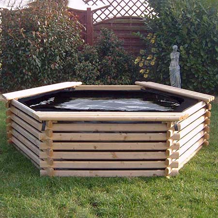 Choose The Perfect Raised Pond Patio, How To Build A Raised Garden Pond Uk